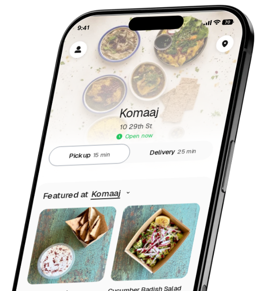 Komaaj app preview
